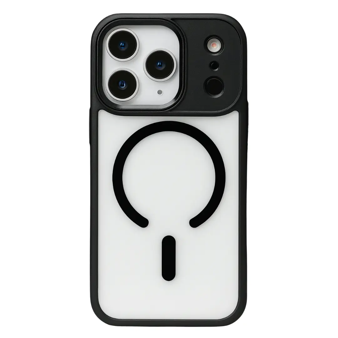 iPhone 17 Pro Magsafe Clear Eco Twotone Case Black