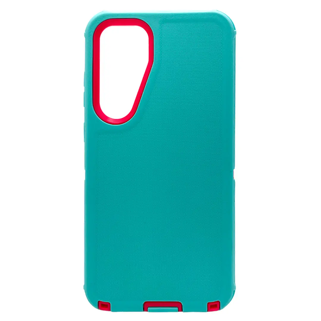 Samsung Galaxy S25/S24 Screen Case Blue Rose Red