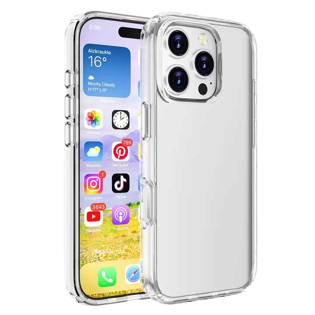 iPhone 14 Plus Fleck Case Crystal Clear