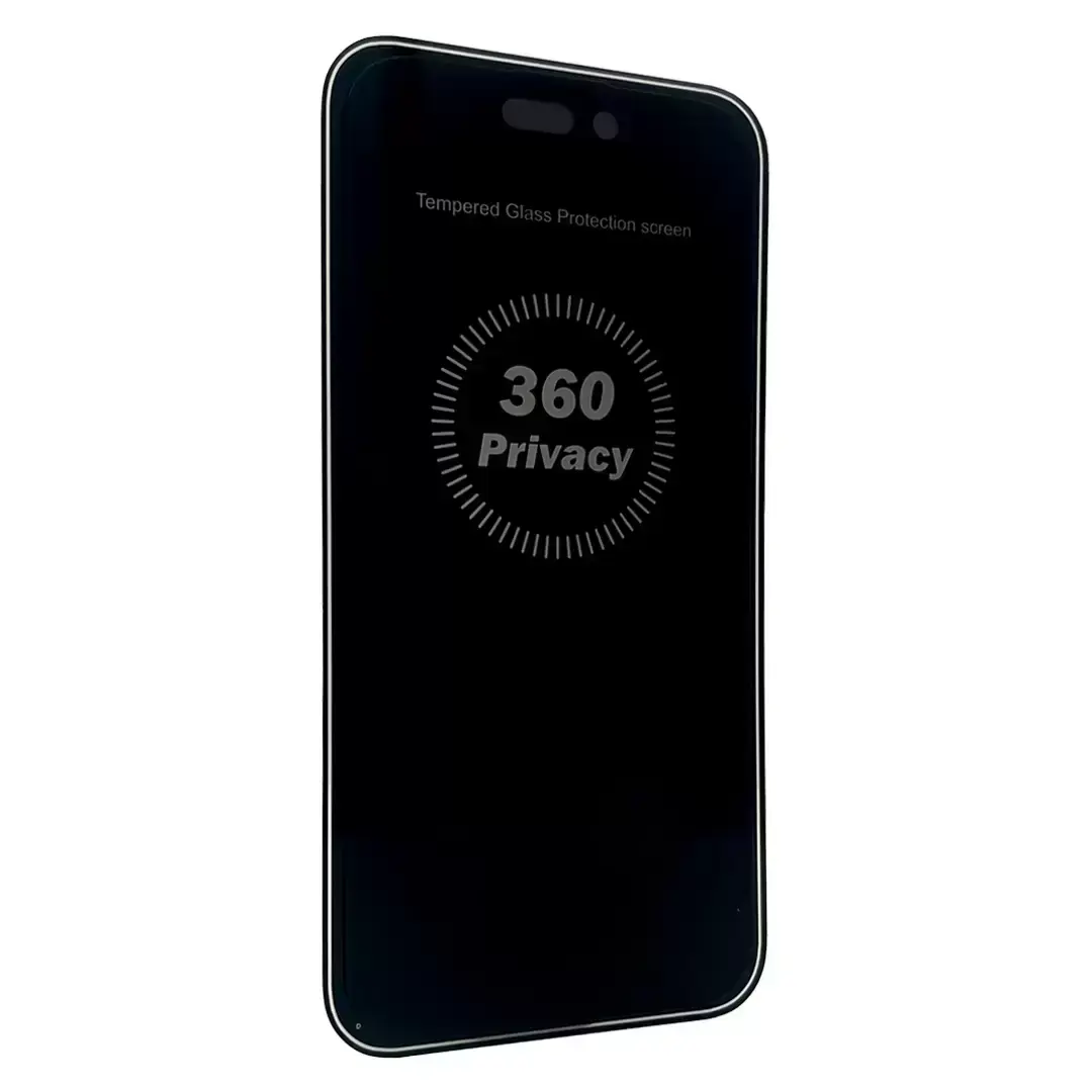 6.3-inch iPhone 17 Pro Tempered Glass Privacy 360