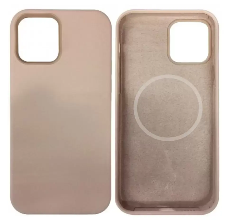 iPhone 17 Pro Max MagSafe Soft Touch Case Rose Gold