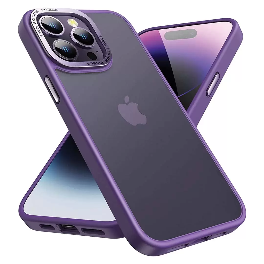 iPhone 14 Plus Cam Smoke Twotone Dark Purple