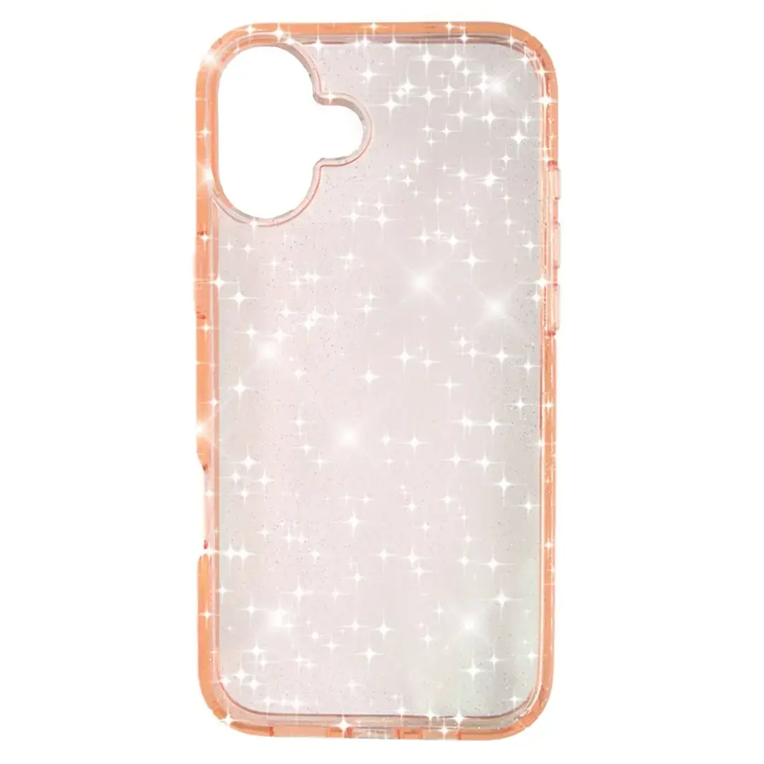 iPhone 17 Fleck Glitter Case Gold