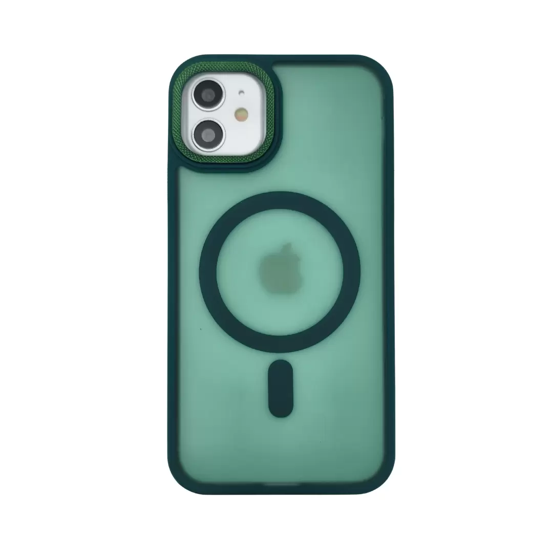 iPhone 11 MagSafe Cam Smoke Twotone Eco Dark Green