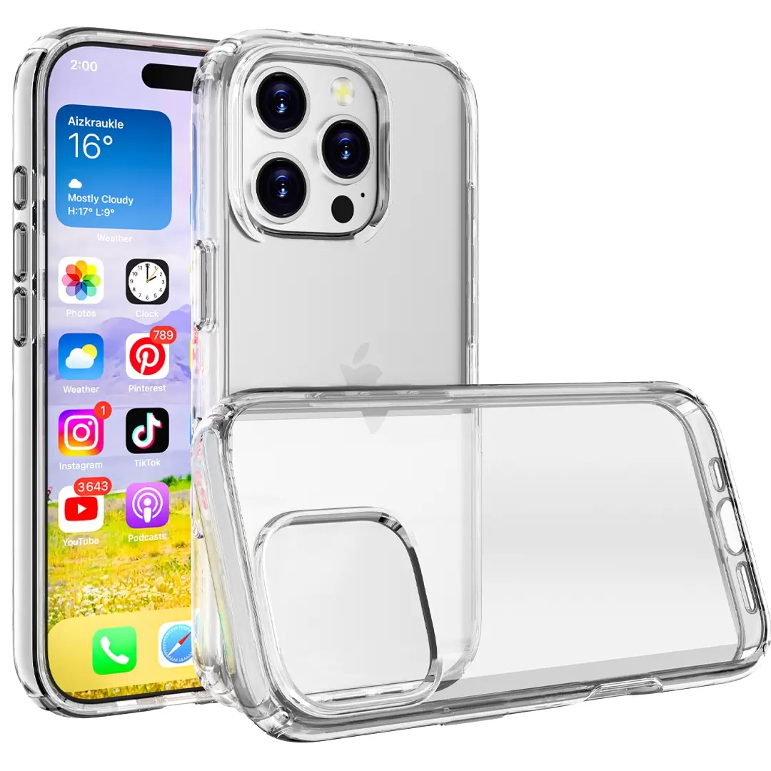 iPhone 15 Plus/iPhone 14 Plus Fleck Case Crystal Clear