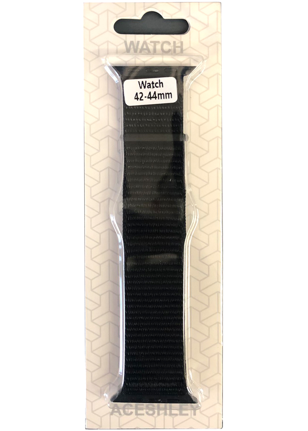 Apple Watch Belt Nylon Wrist Belt Black - 42-44-45mm