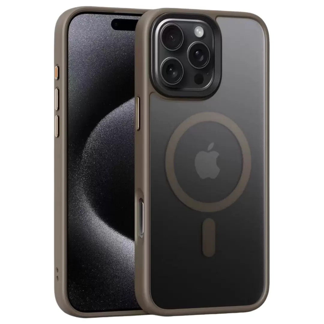 iPhone 16 MagSafe Cam Smoke Twotone Brown