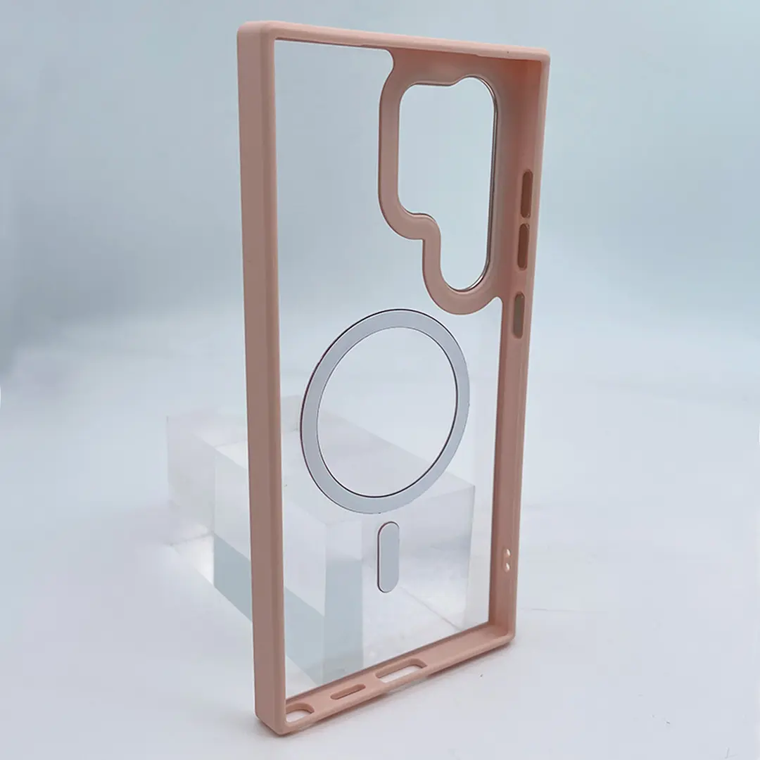 Samsung S23 Ultra MagSafe Clear Eco Twotone Rose Gold