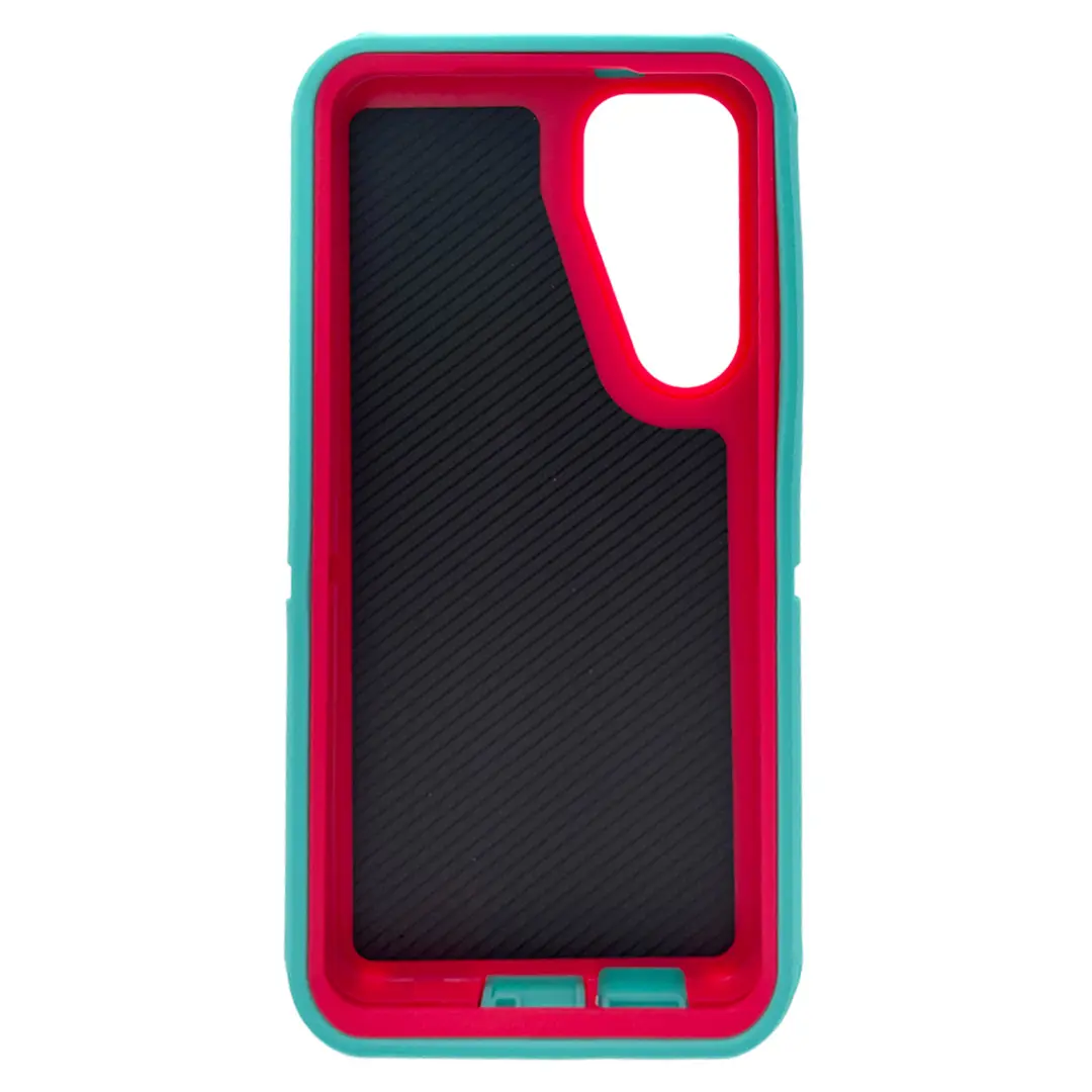 Samsung Galaxy S25/S24 Screen Case Blue Rose Red