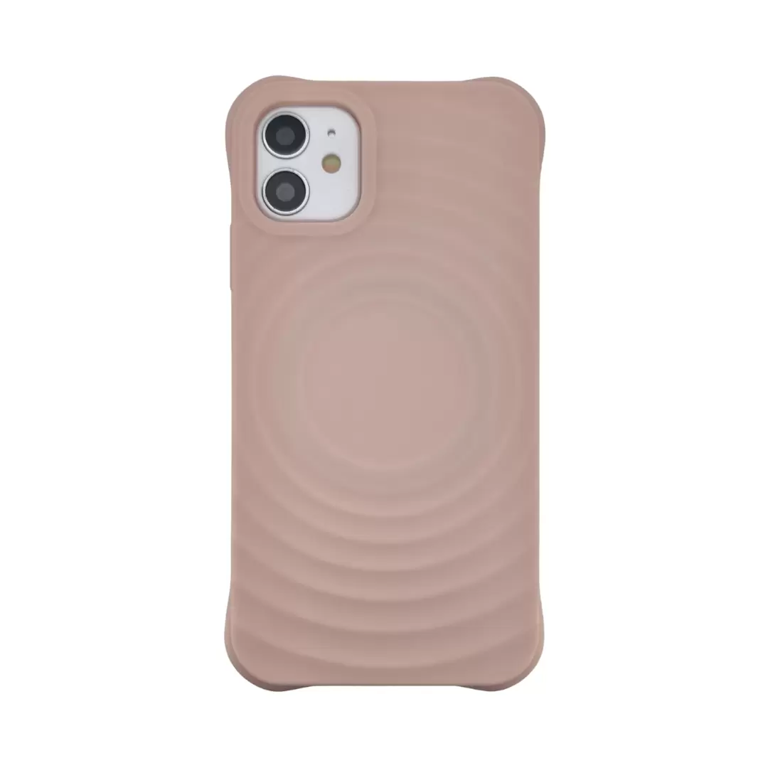 iPhone 11 Magsafe Water Ripple Tpu Case Pink