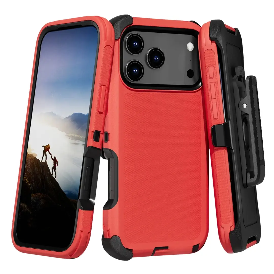 iPhone 17 Pro Screen Case Red
