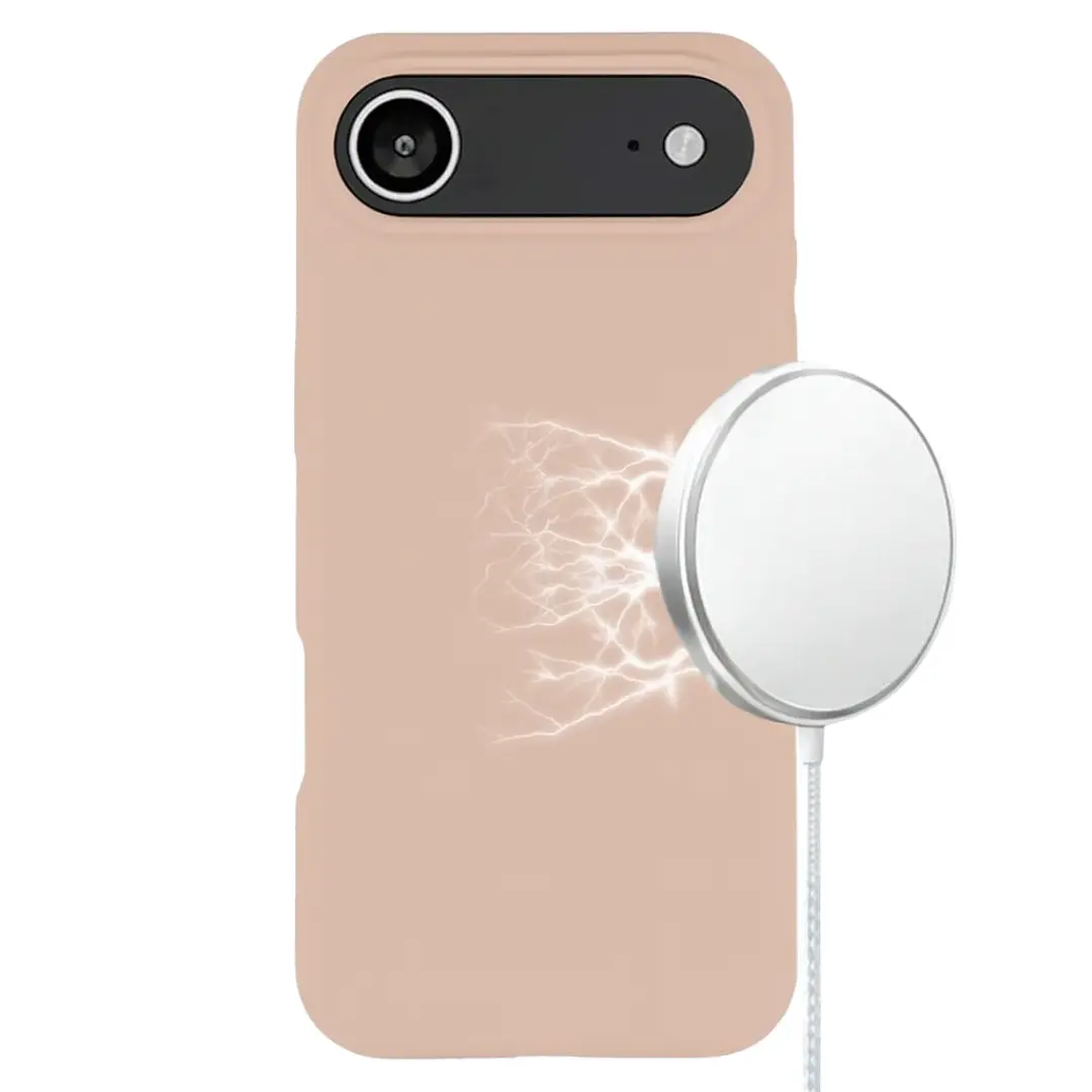 iPhone 17 Air MagSafe Soft Touch Case Rose Gold