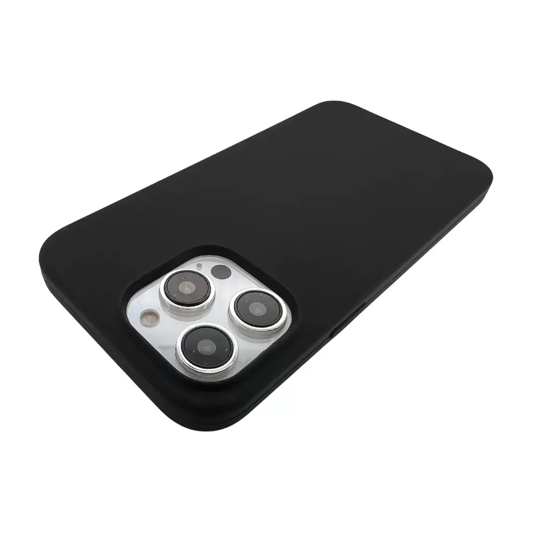 iPhone 14 Pro Max Soft Touch Case Black