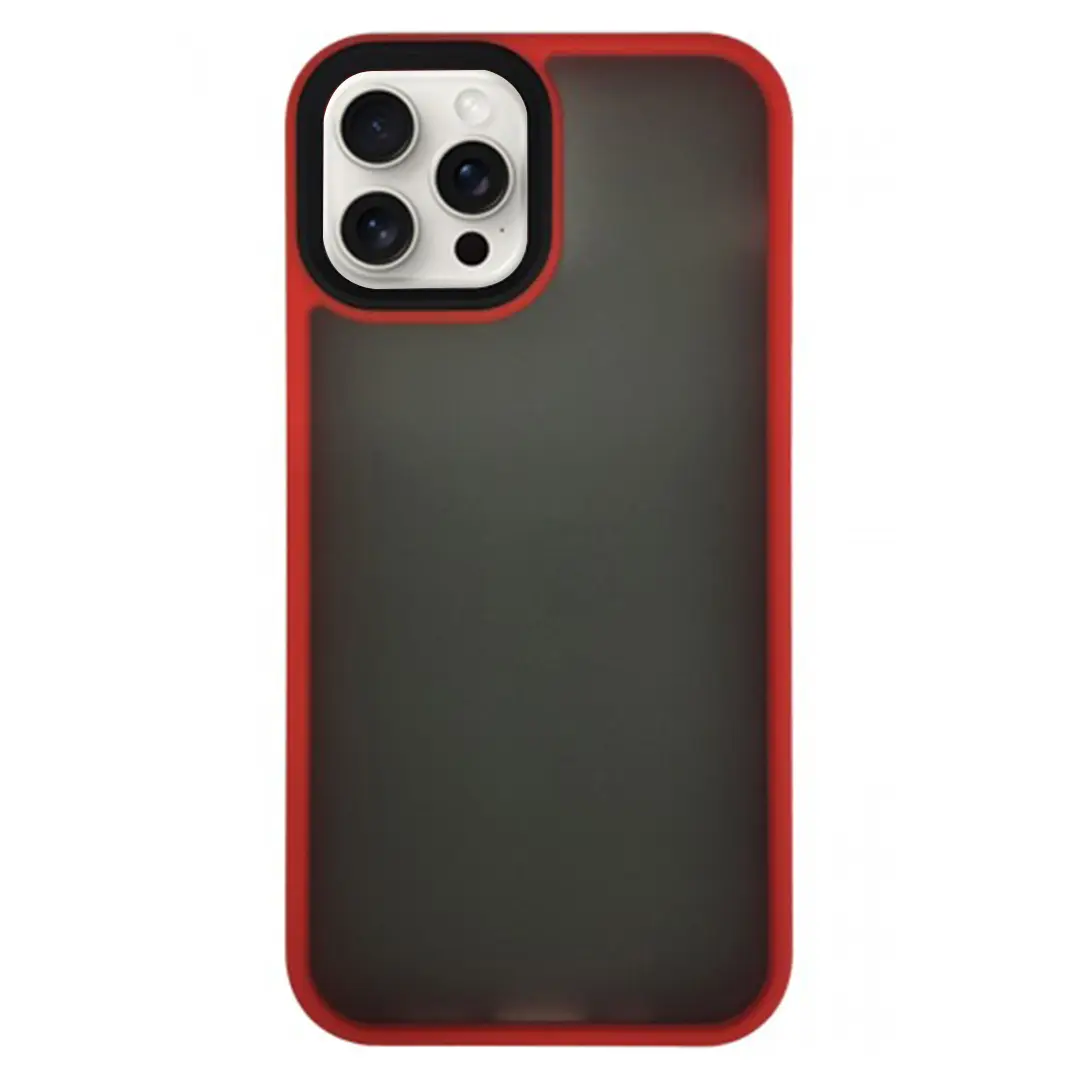 iPhone 15 Pro Max Cam Smoke Twotone Red