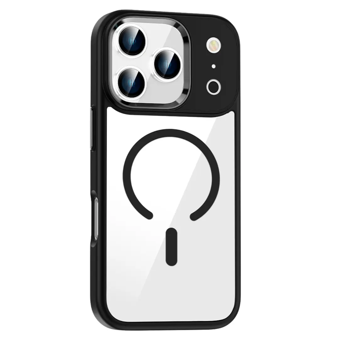 iPhone 17 Pro Magsafe Clear Eco Twotone Case Black