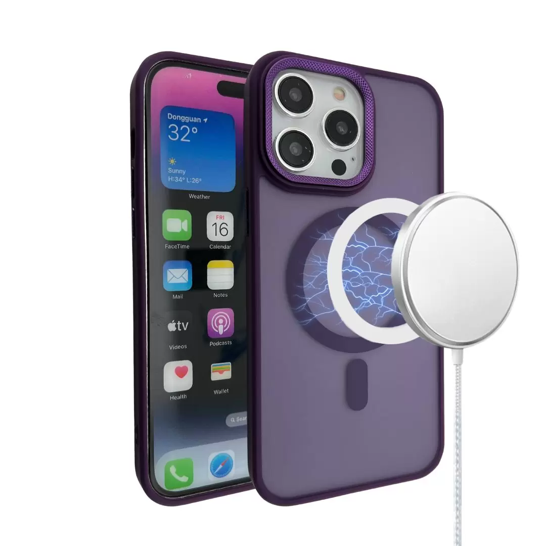 iPhone 13 Pro MagSafe Cam Smoke Twotone Eco Dark Purple