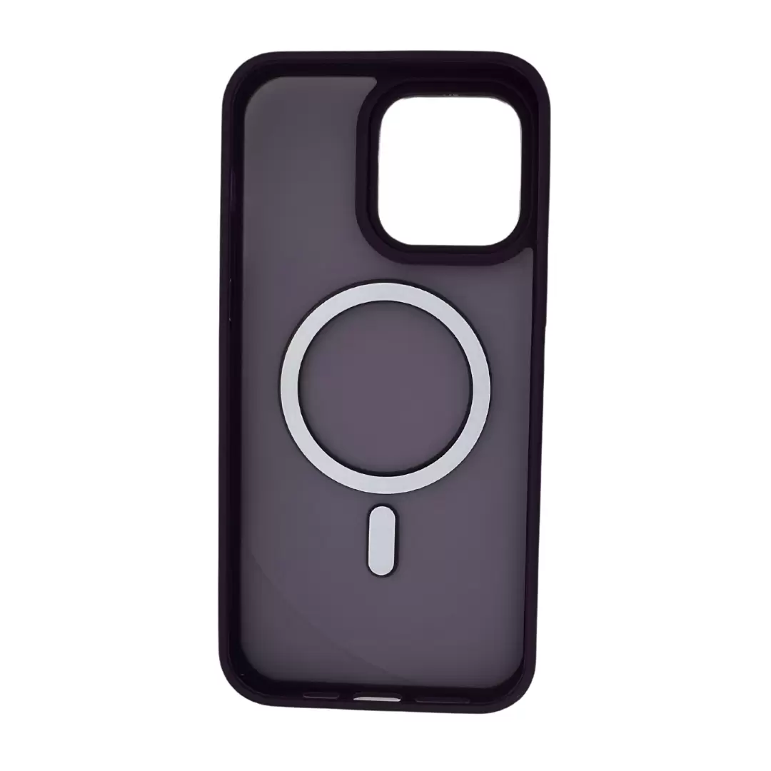 iPhone 14 Plus/iPhone 15 Plus MagSafe Cam Smoke Twotone Eco Dark Purple