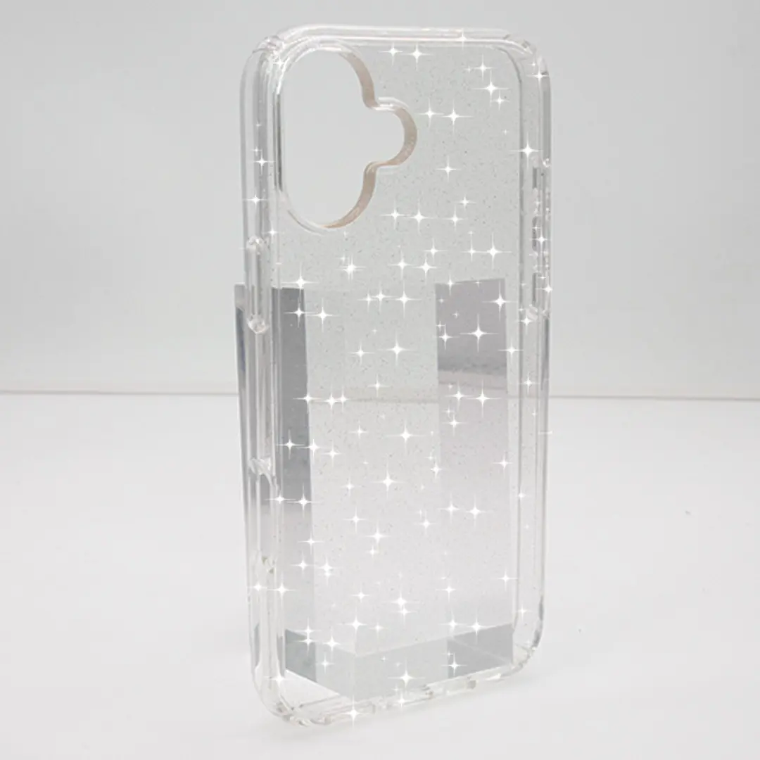 iPhone 16 Fleck Glitter Case Clear