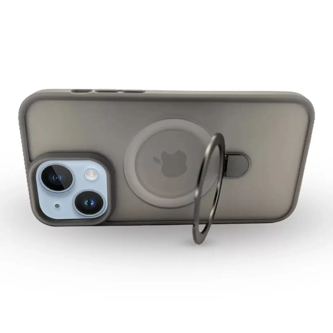 iPhone 15 Plus/iPhone 14 Plus MagSafe Cam Smoke Kickstand Gray