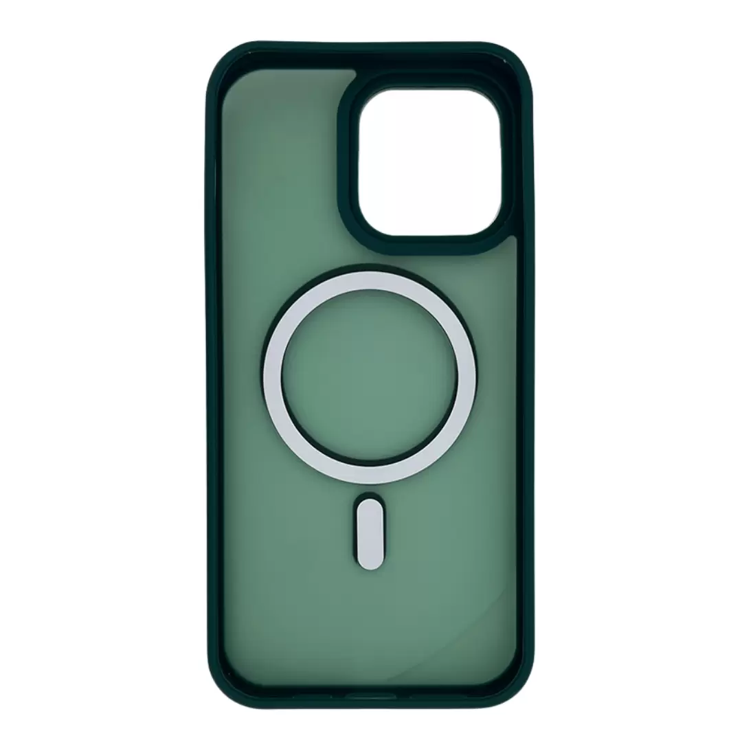 iPhone 12/iPhone 12 Pro MagSafe Cam Smoke Twotone Eco Dark Green