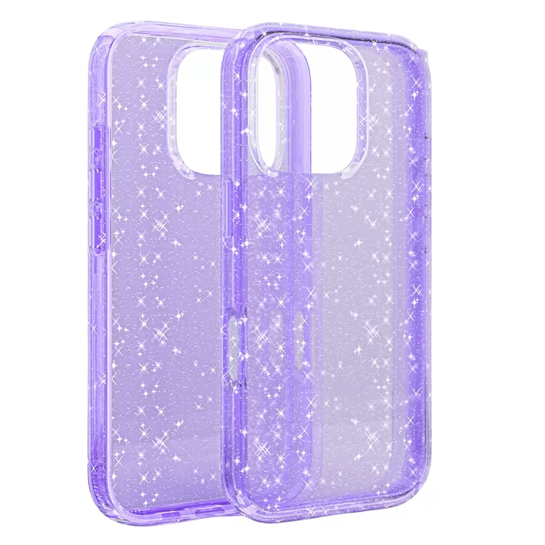 iPhone 11 Fleck Glitter Case Purple