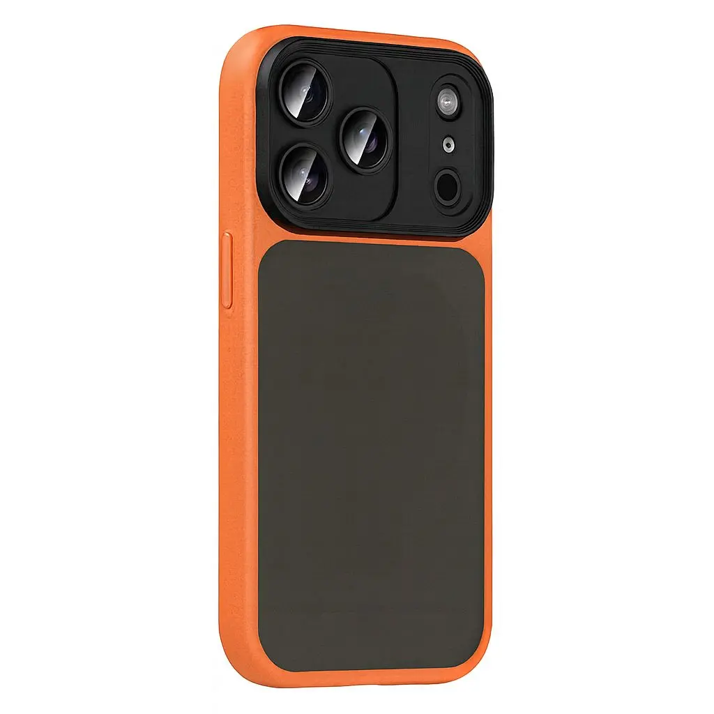 iPhone 17 Pro Max Cam Smoke Twotone Case Orange