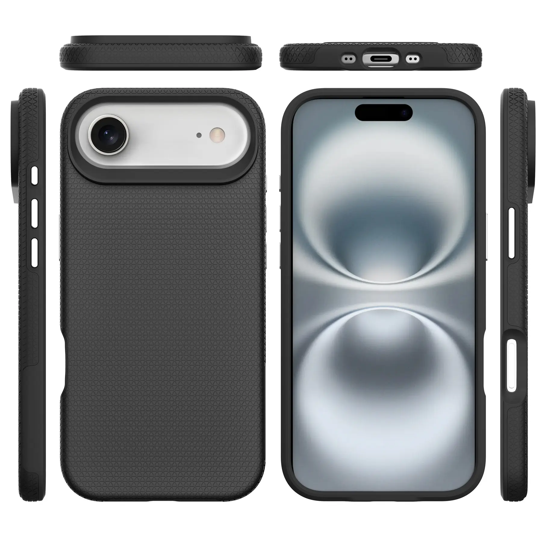 iPhone 17 Air Rugged Case Black