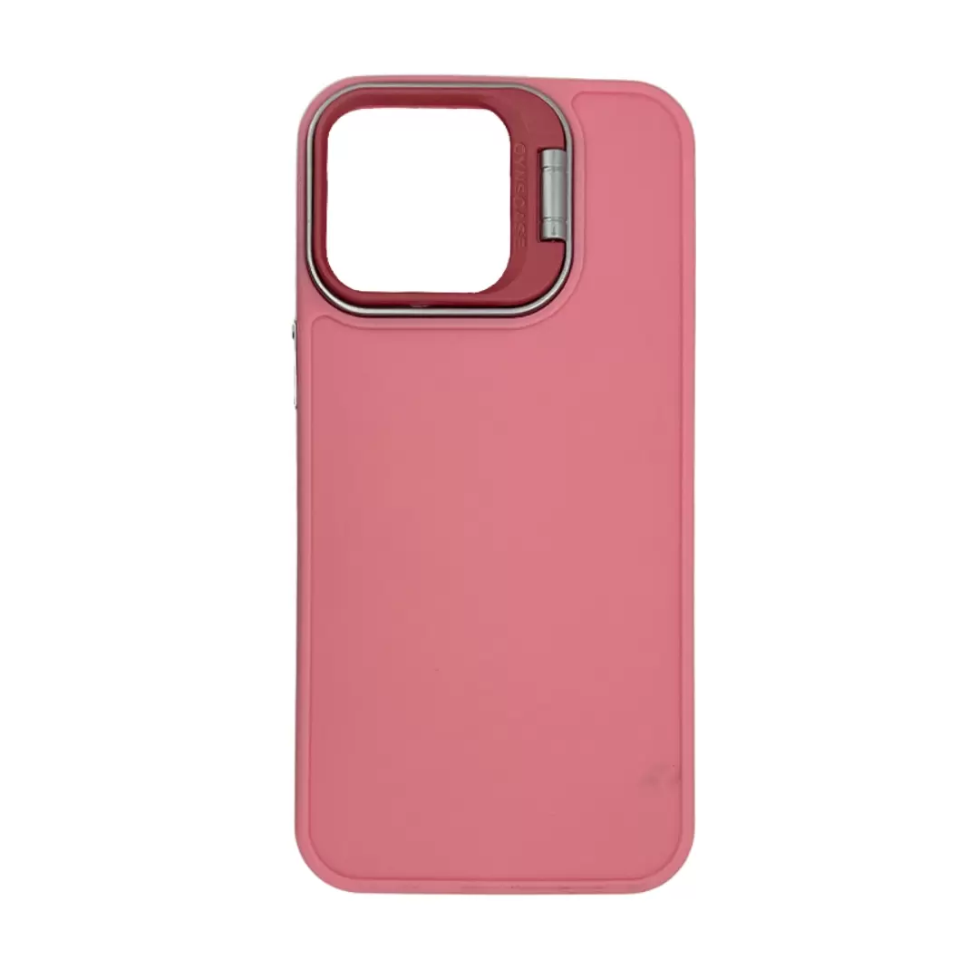 iPhone 14 Plus/iPhone 15 Plus Camera Stand Eco Case Pink