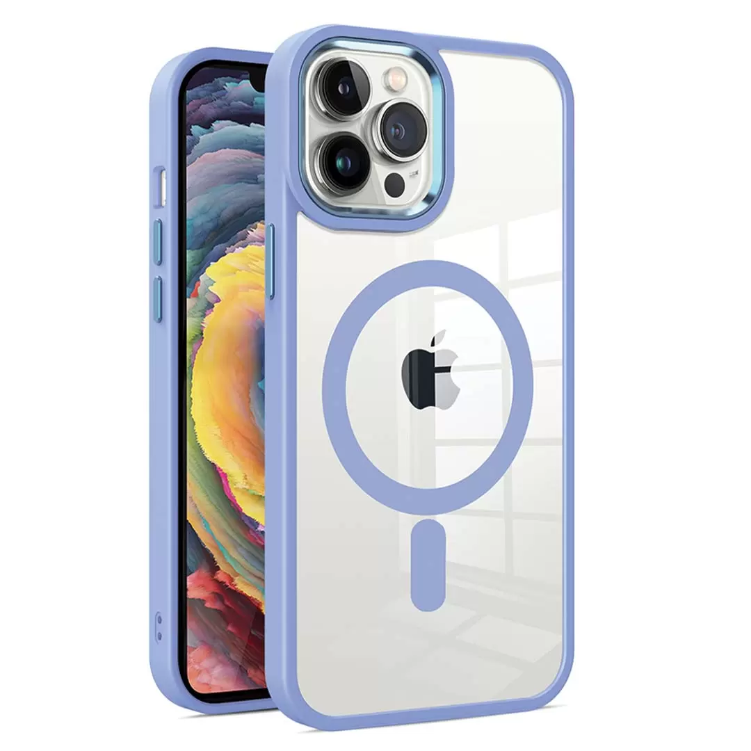 iPhone 15 Plus/iPhone 14 Plus MagSafe Clear Eco Twotone Blue