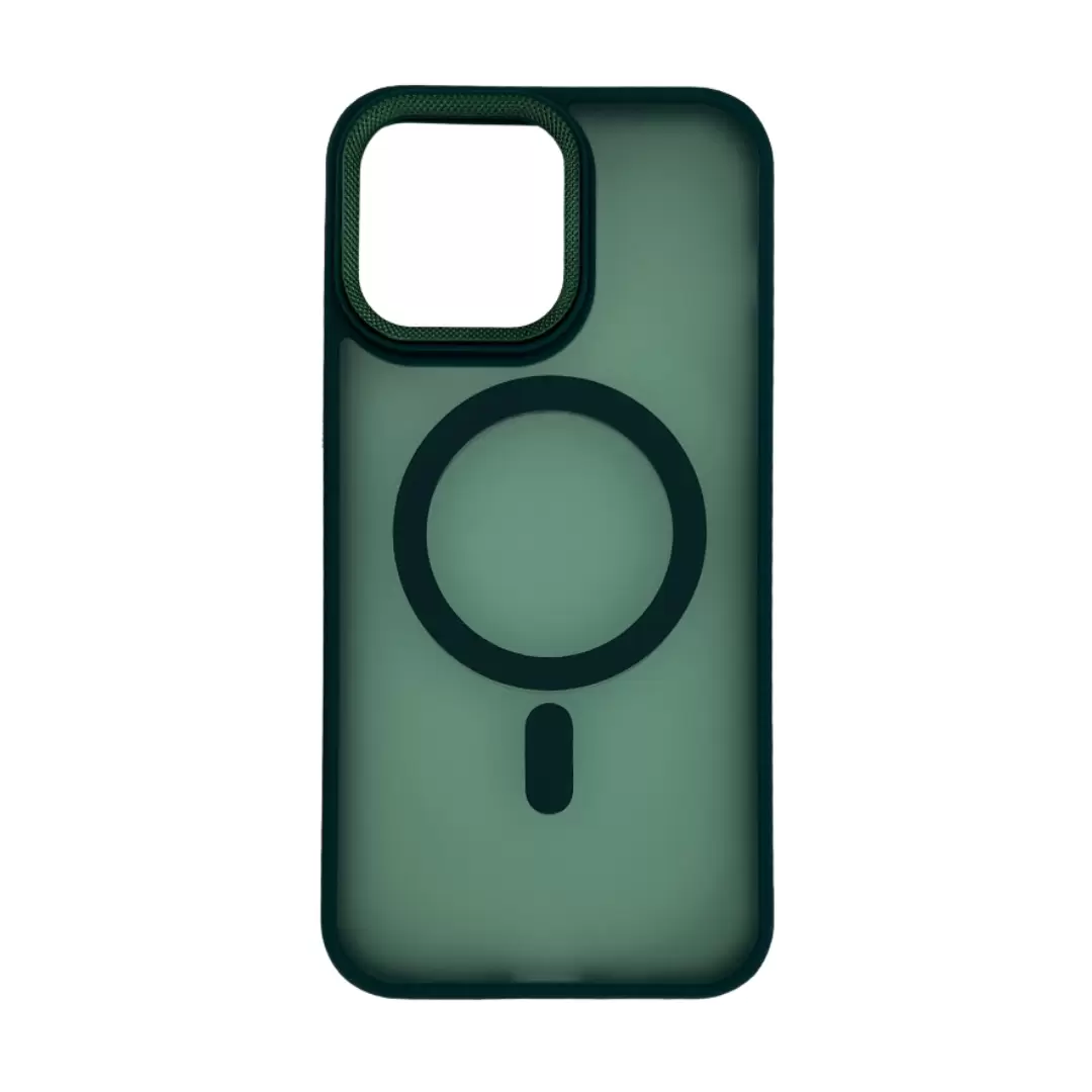 iPhone 15 Pro Max/iPhone 14 Pro Max MagSafe Cam Smoke Twotone Eco Dark Green