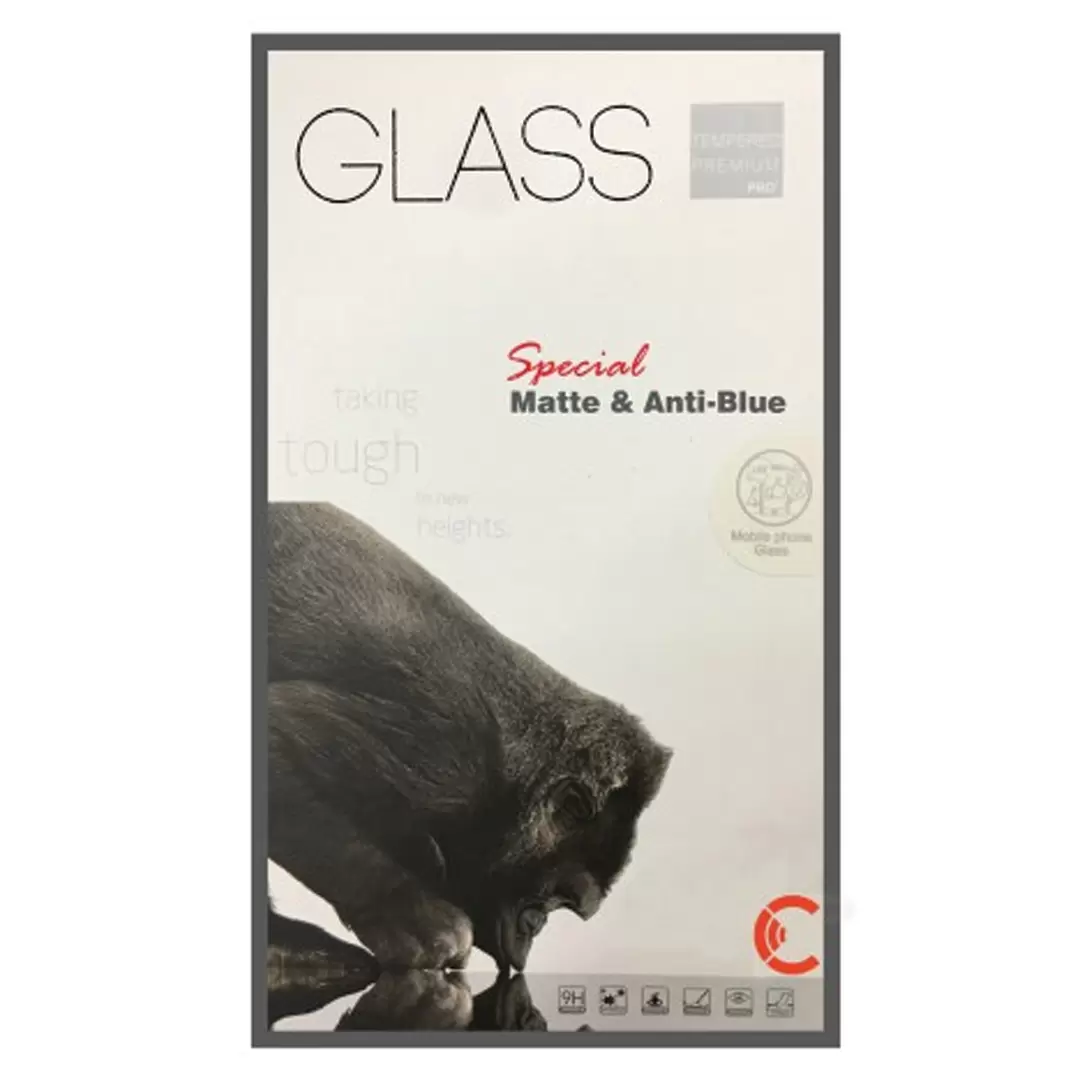 4.7-inch iPhone 7/iPhone 8 Tempered Glass Matte and Anti-Blue Black