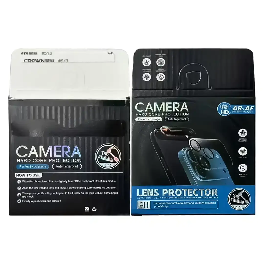 2 Lens iPhone 15/iPhone 15 Plus Tempered Glass Lens Protective Cover