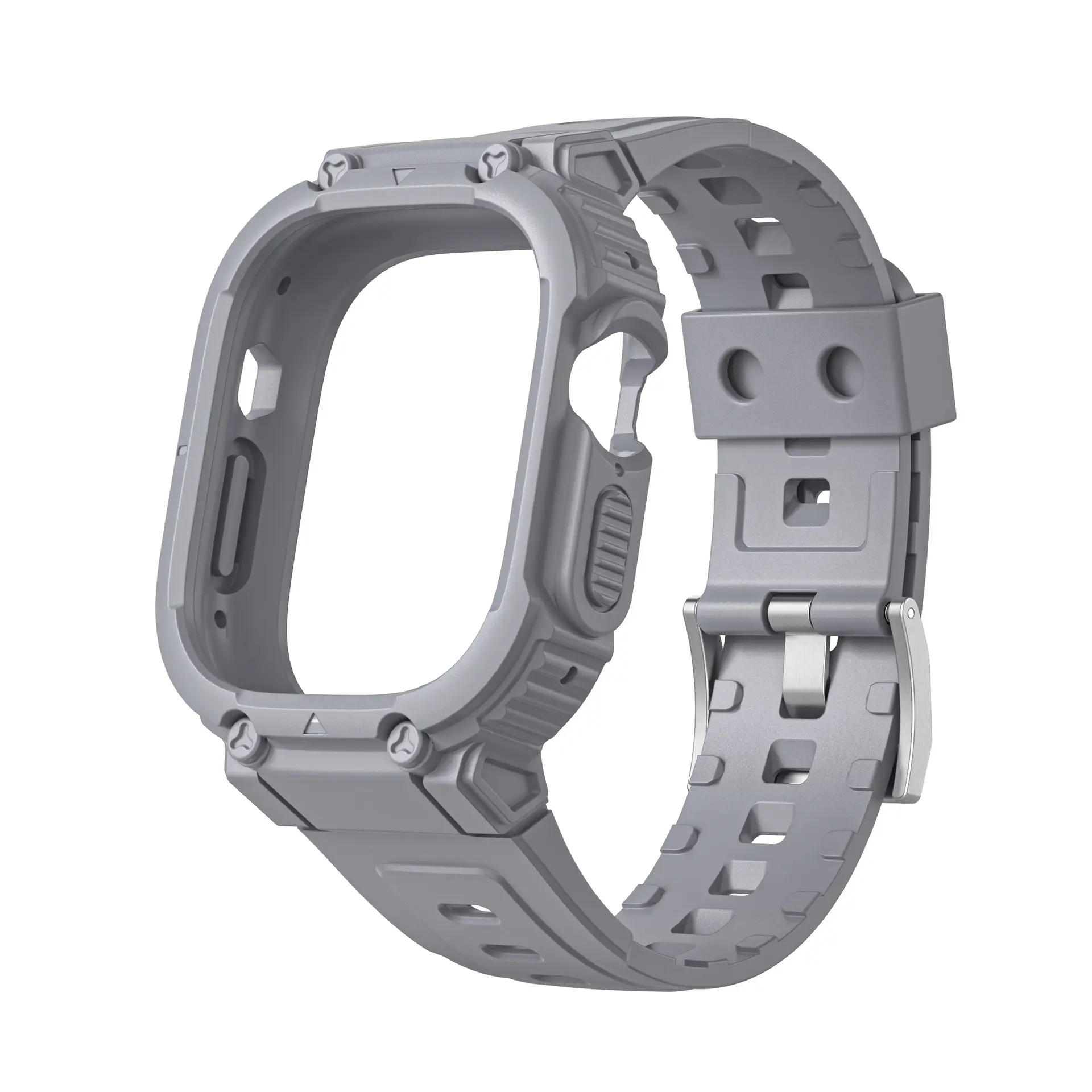 Apple Watch Integrated Silicone Strap Dark Gray -38-40-41mm