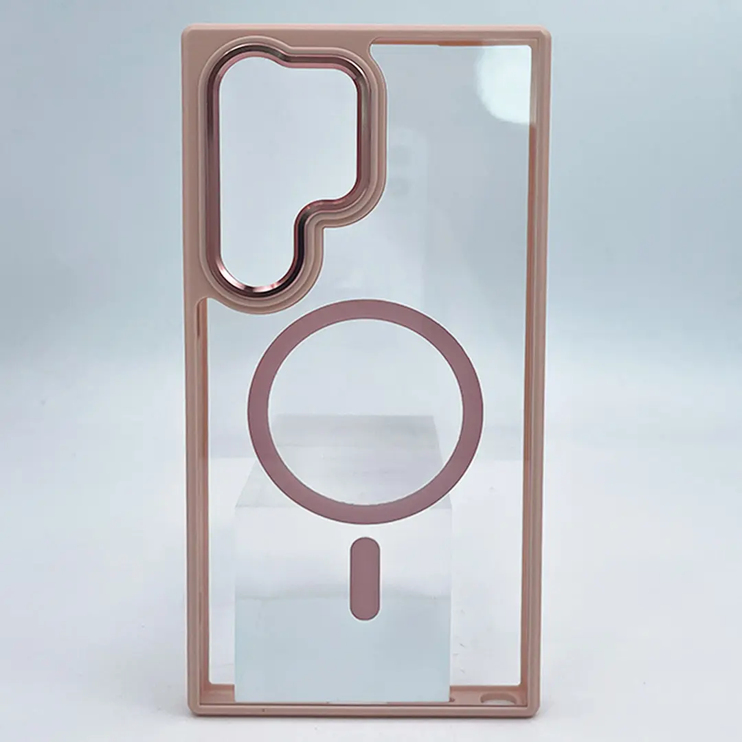 Samsung S23 Ultra MagSafe Clear Eco Twotone Rose Gold