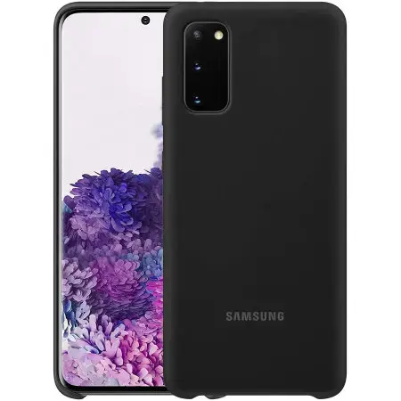 Samsung Galaxy S20 Ultra Smoke Transparent Twotone Case Black