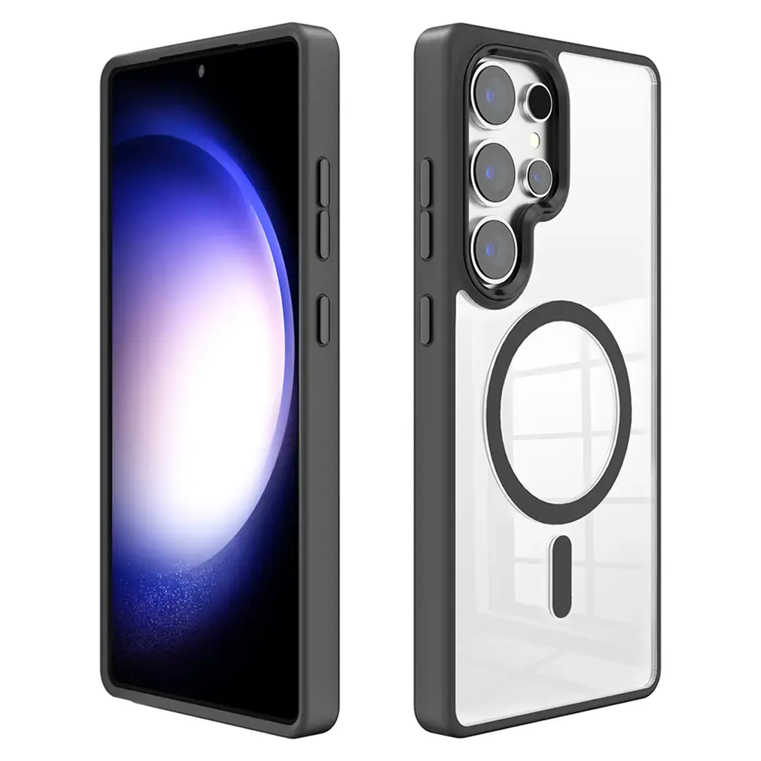 Samsung Galaxy S26 Ultra MagSafe Clear Twotone Case Black