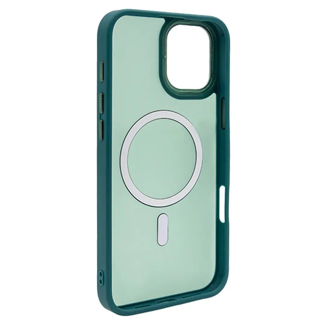 iPhone 16 MagSafe Cam Smoke Twotone Eco Dark Green