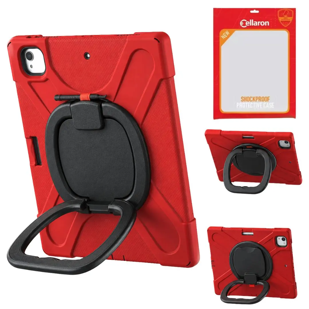 iPad Pro 13" (2024) Shield Case Red