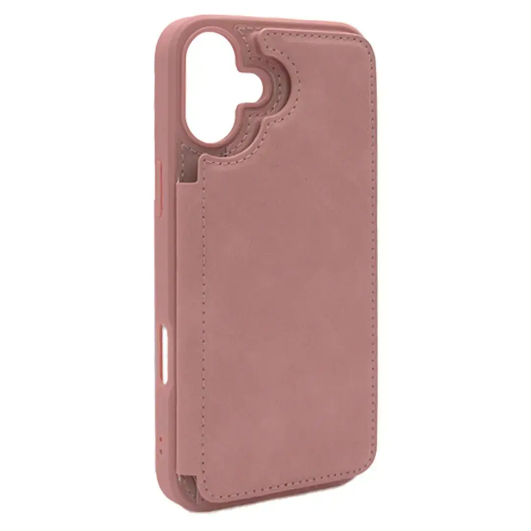 iPhone 17 Air Modern Card Holder Case Pink