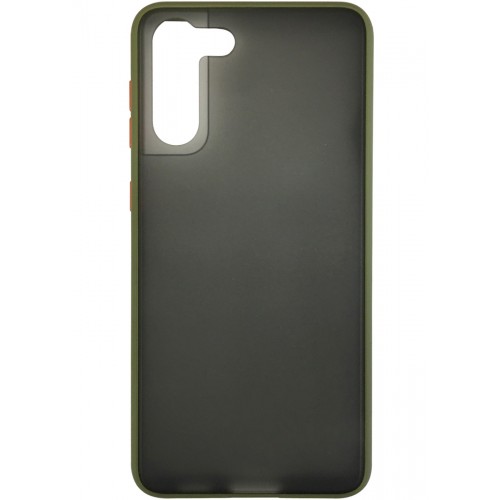 Galaxy S22 Smoke Transparent Twotone Green | Cellaron