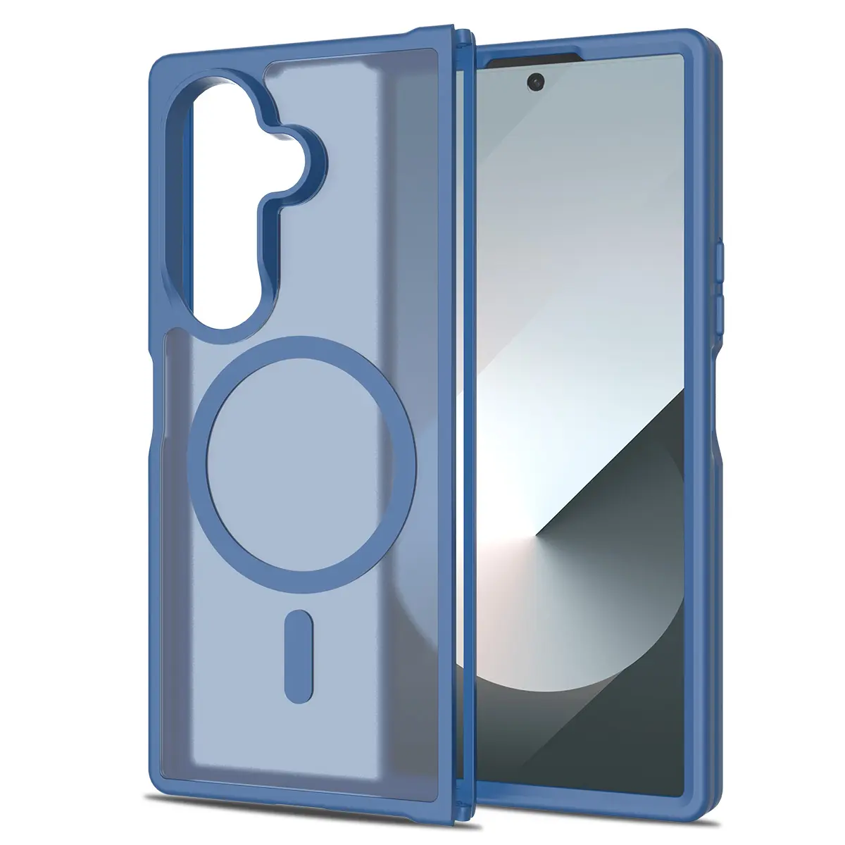 Samsung Galaxy Z Fold 7 MagSafe Cam Smoke Twotone Blue