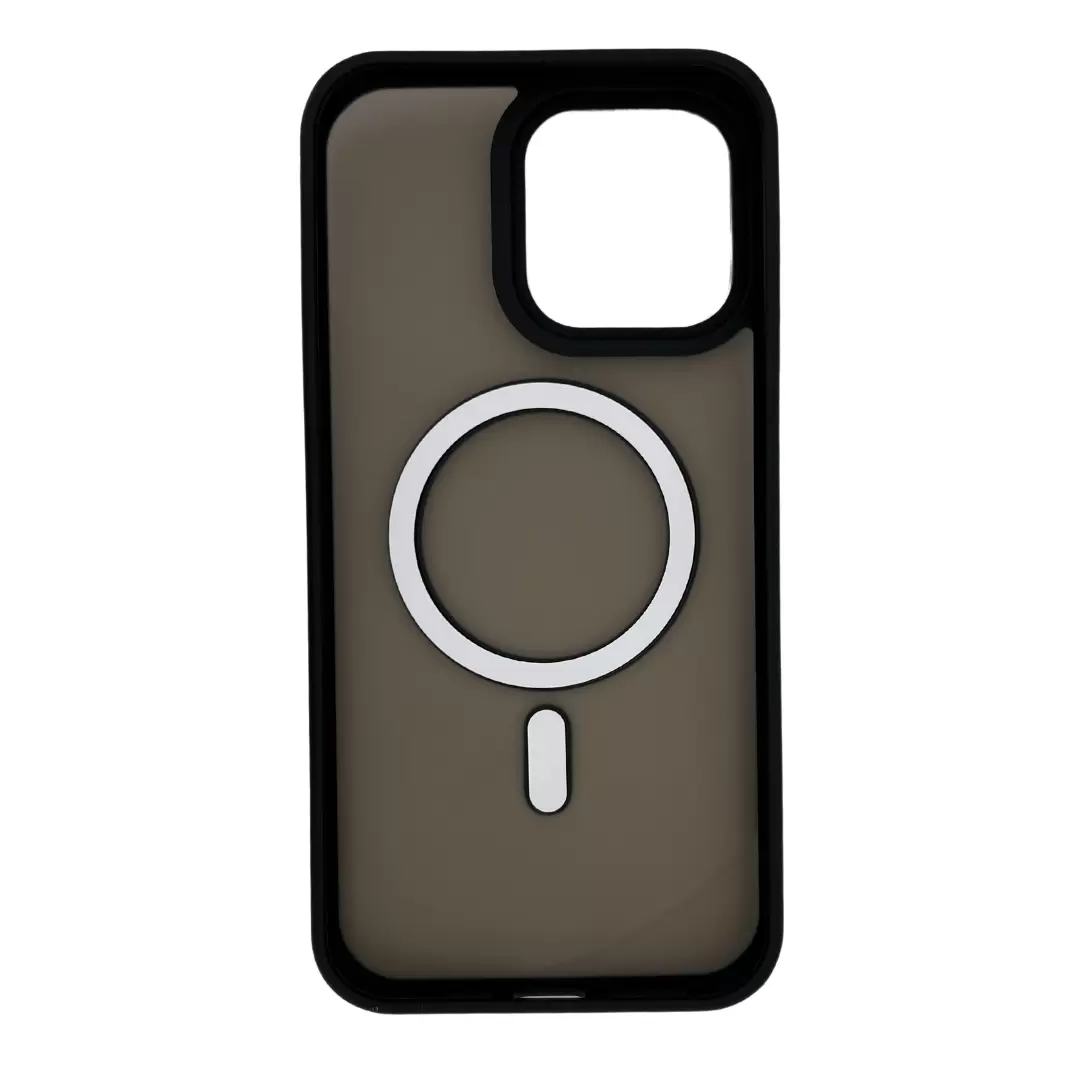 iPhone 12/iPhone 12 Pro MagSafe Cam Smoke Twotone Eco Black