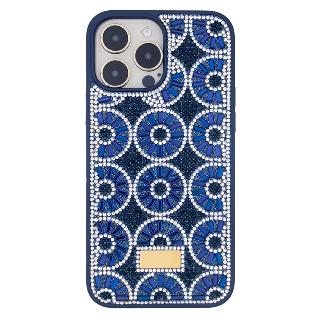 iPhone 15/iPhone 14/iPhone 13 Diamond sparkling case Dark Blue