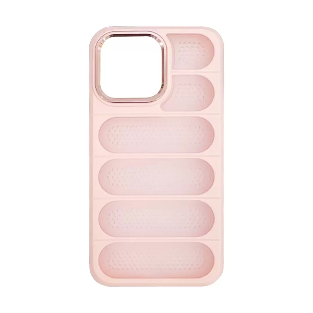 iPhone 15/iPhone 14/iPhone 13 Mesh Cooling Case Pink
