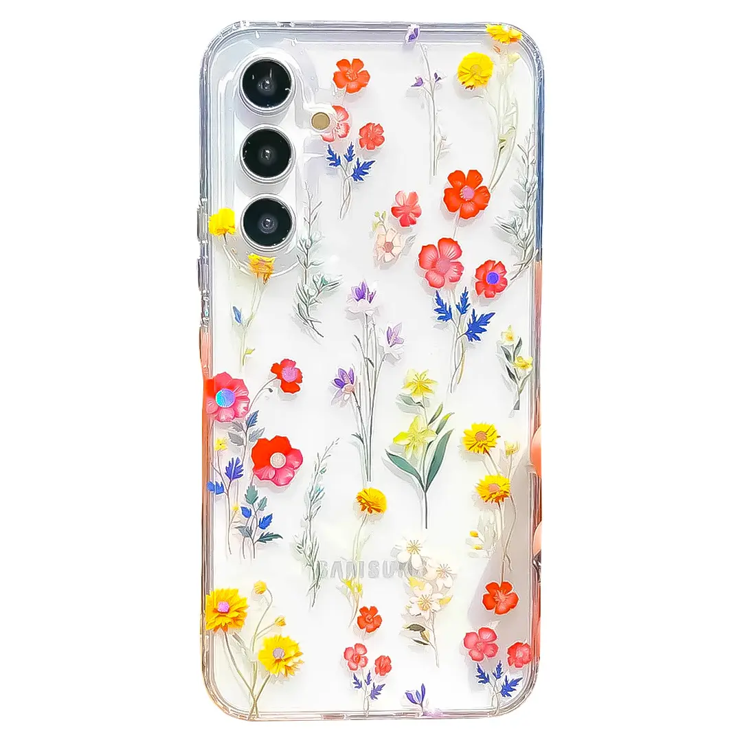 Samsung Galaxy S25/S24 Designed Case Flower Garden