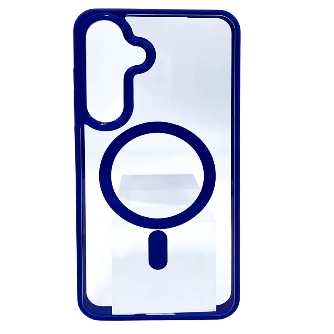 Samsung Galaxy S26 MagSafe Clear Twotone Case Blue