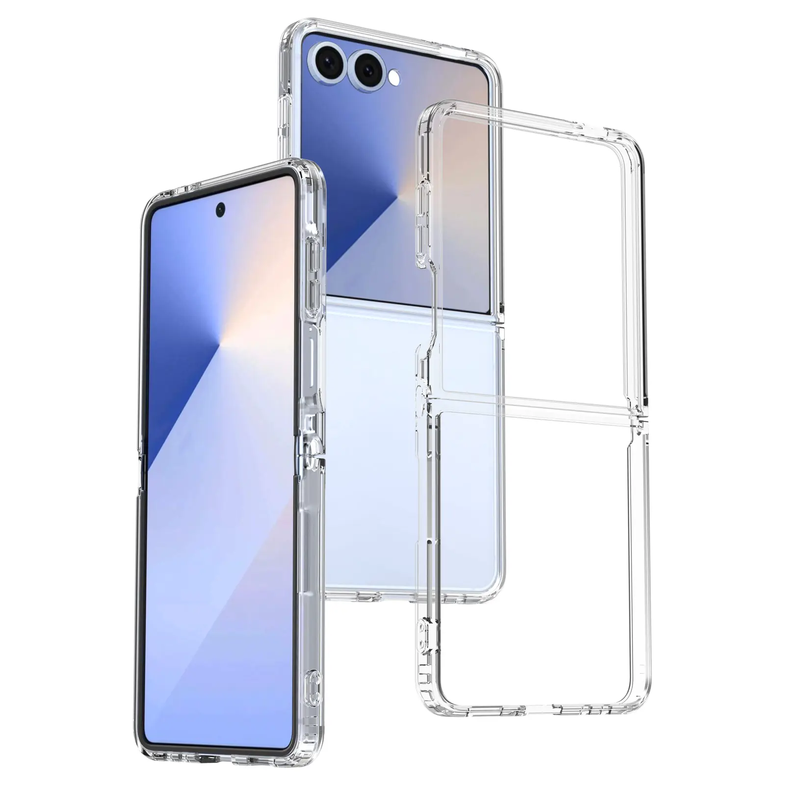 Samsung Galaxy Z Flip 7 Clear Case
