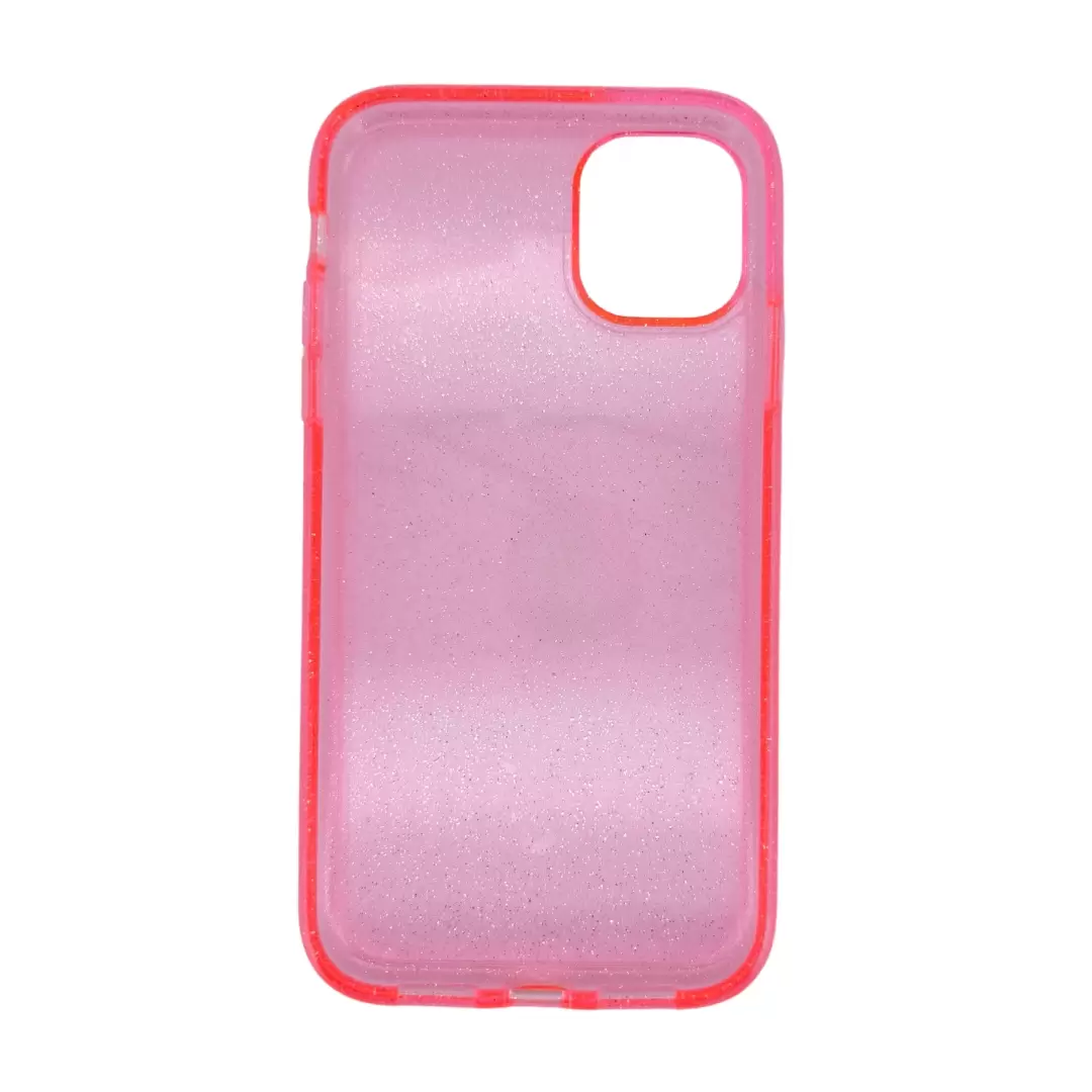 iPhone 11 Fleck Glitter Case Pink