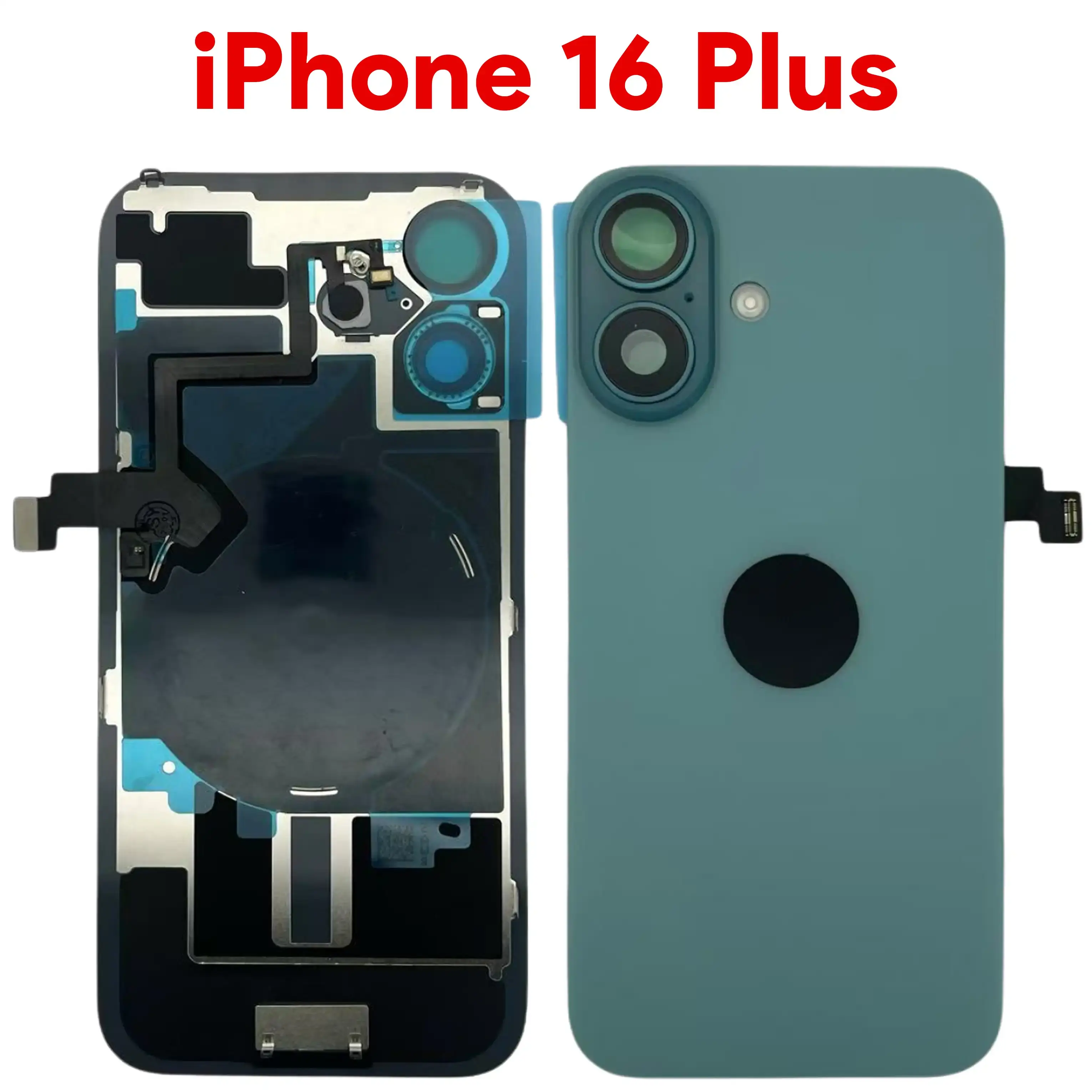 iPhone 16 Plus Back Glass Green with NFC