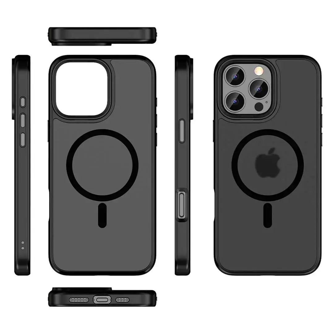 iPhone 16E MagSafe Cam Smoke Twotone Black